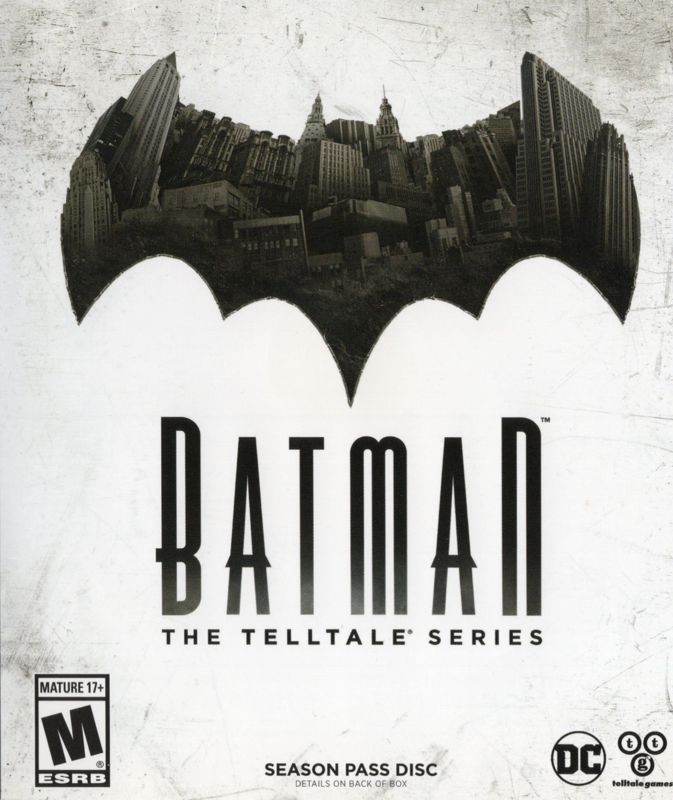 Batman The Telltale Series US box art